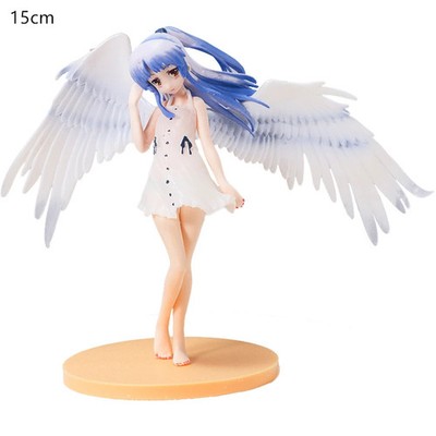 15CM Angel Beats Tachibana Kanade Angel Figure PVC Anime Model Toy Gift
