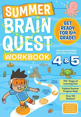 Summer Brain Quest: Between Grades 4 & 5 Bridget Heos (u. a.) Taschenbuch 2017
