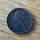 1862 Victoria Farthing — photo from another recent sale