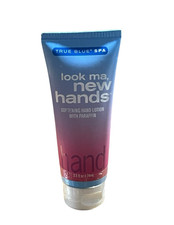 NEW Bath Body Works True Blue Spa Look Ma New Hands Lotion 2.5 oz Paraffin