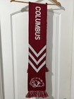 NWT INDIANA UNIVERSITY COLUMBUS HOOSIERS SCARF CRIMSON PRIDE FOOTBALL BASKETBALL — photo 5