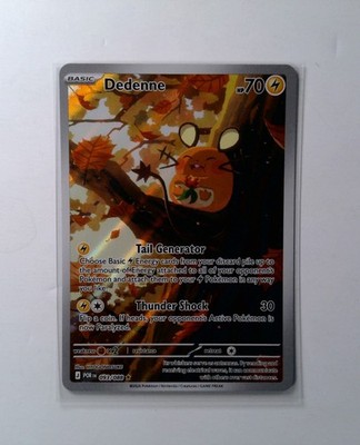 Pokémon Me03: Perfect Order Dedenne 093/088 IR Shiny Rare Holo English NM