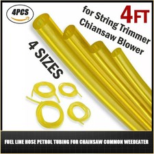 4 Size Fuel Line Hose 16 Feet Petrol Tubing Chainsaw Common Weedeater 2 Cycle