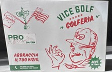  RARE  Vice Golferia Limited Edition Golf Balls 1 Dozen Sealed 