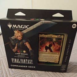 Limit Break Commander Deck - Magic: The Gathering Final Fantasy VII
