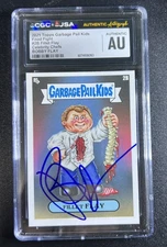 Signed Bobby Flay 2021 Topps Garbage Pail Kids 2B FilletFlay CGC Auto