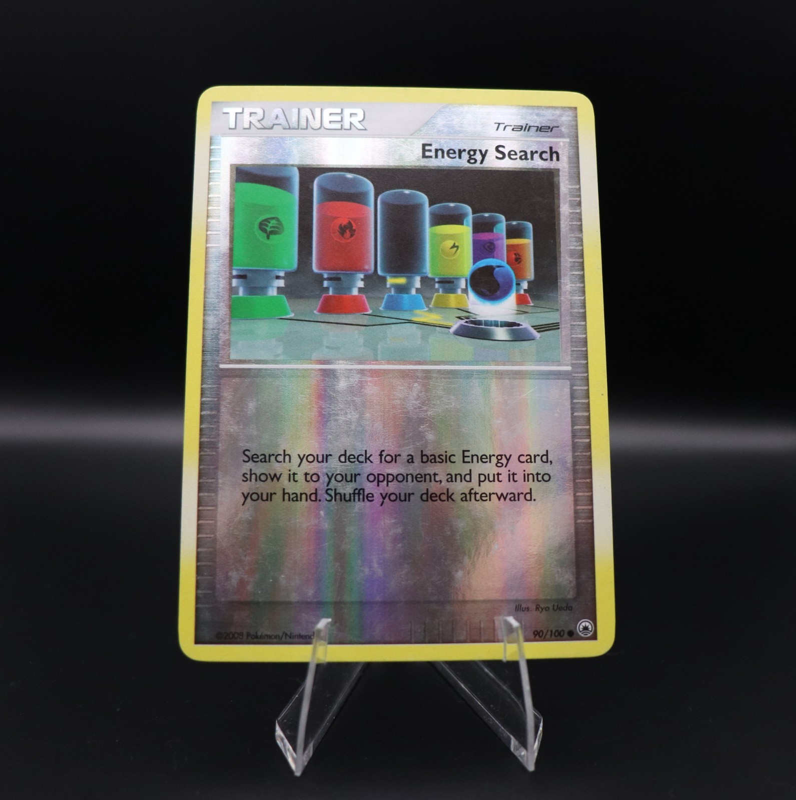 Energy Search 90/100 Majestic Dawn Reverse Holo 2008 English Pokemon TCG - MP