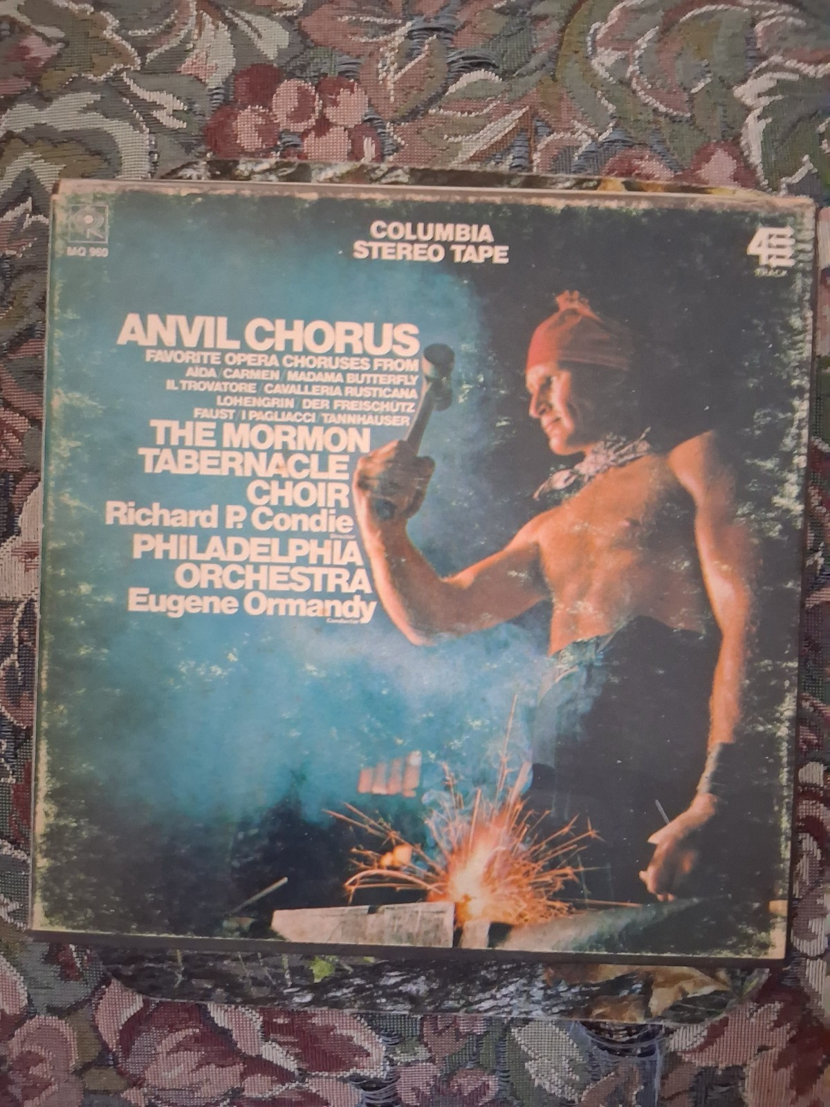 Eugene Ormandy, Anvil Chorus, Mormon Tabernacle, 7-1/2 IPS, MQ960, R-to-R Tape