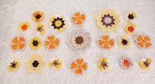 Appliques florales à coudre ou à coller