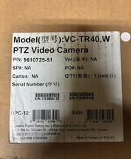 Lumens VC-TR40 AI Auto-Tracking Conference Camera White VC-TR40W - NEW OPEN BOX
