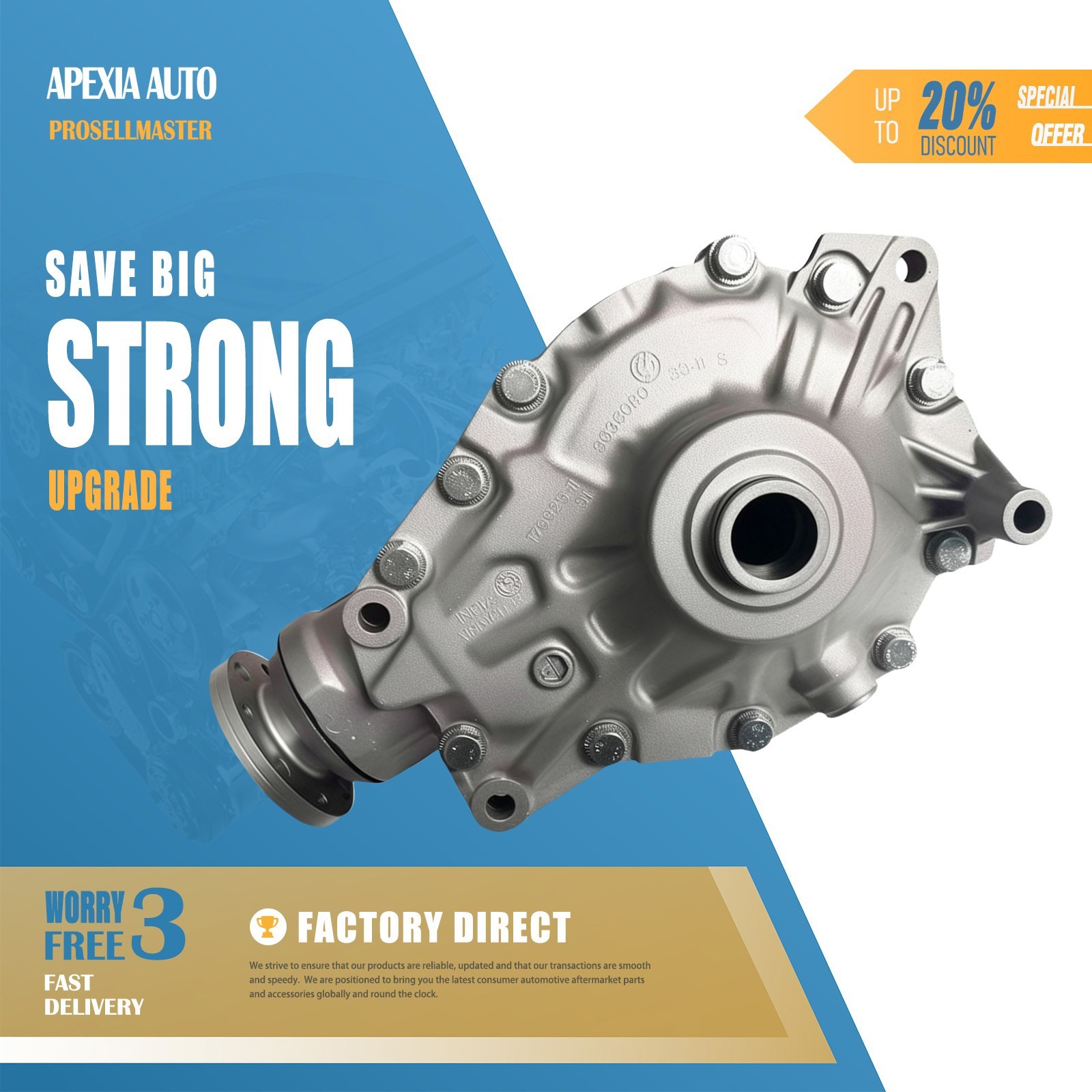 Front AWD Differential 31507648883 FOR Rolls-Royce BMW M550iX Gear Ratio 2.81