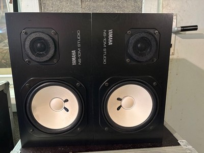1 Paar Studioboxen NS 10 M, YAMAHA, schwarz,