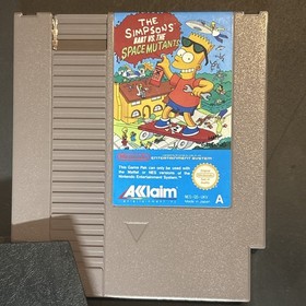 Los Simpson: Bart Vs. The Space Mutants para Nintendo NES con funda protectora 