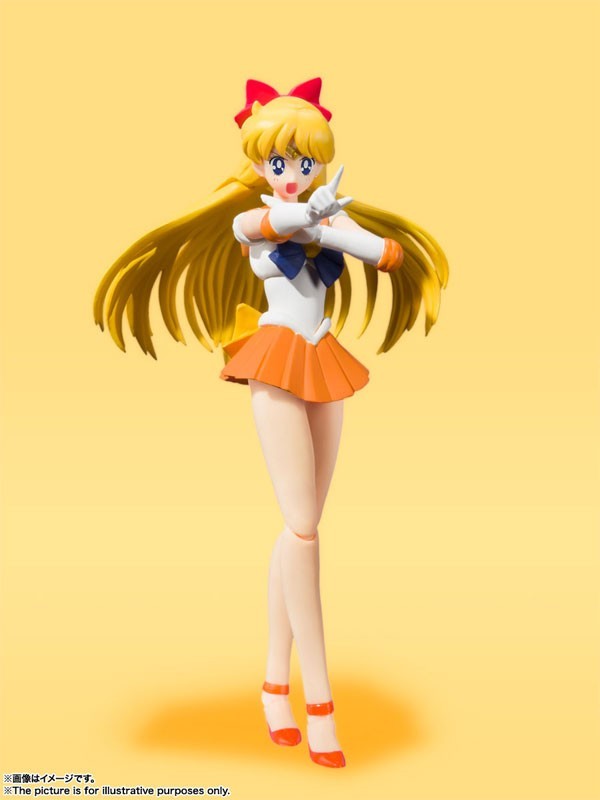 Bandai S.H. Figuarts Sailor Moon Sailor Venus Animation Color Edition