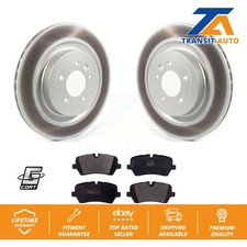 Coat Brake Rotors Semi-Metallic Pad Rear Kit For Land Rover Range Sport Defender