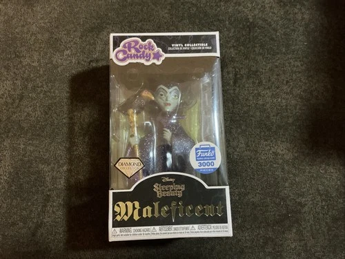 Funko Rock Candy Disney Maleficent Glitter Funko Exclusive