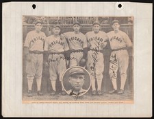 Earl Webb Sad Sam Jones Signed 8