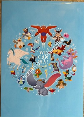 Disney WonderGround 2026 We Can Fly By Jerrod Maruyama 5x7 Postcard