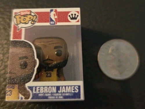 NBA Funko Bitty Pop LA Lakers LeBron James, NEW-OPEN Capsule