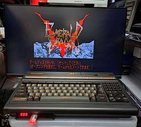 Panasonic FS-A1F MSX2 Gotek FlashFloppy MSX s2240M