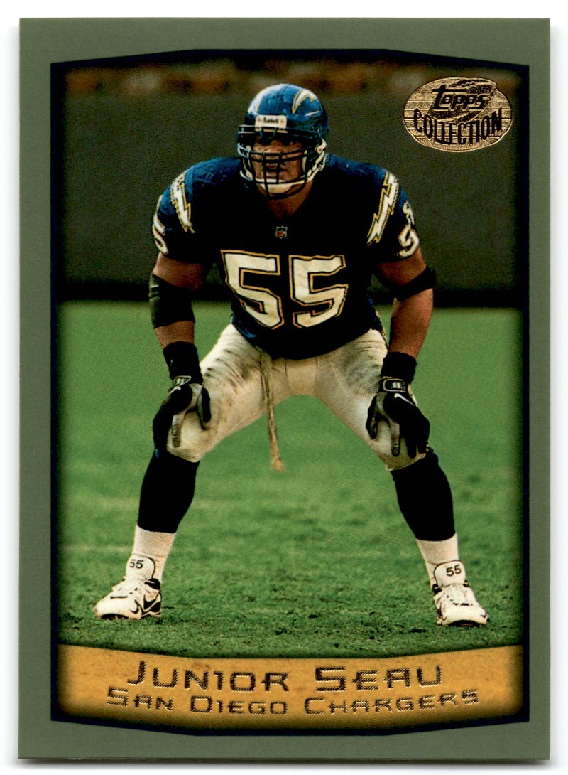 1999 Topps Collection Junior Seau San Diego Chargers #7