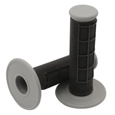 Tusk Dual Compound MX Grips Black/Grey 1359150001