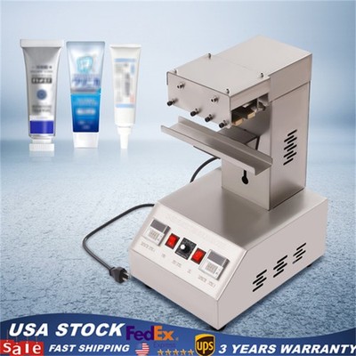 Tube Sealing Machine Tube Sealer Filling Machine Fit Cream Cosmetic Toothpaste