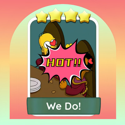   We Do! 4 Star -  Monopoly.GO Sticker Set 14-4