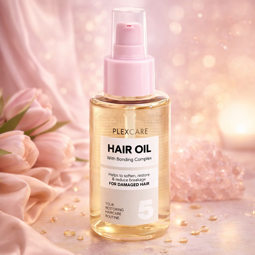 Huile capillaire Plex Care n°5 pour réparer les cheveux abîmés par les lisseurs 100ml