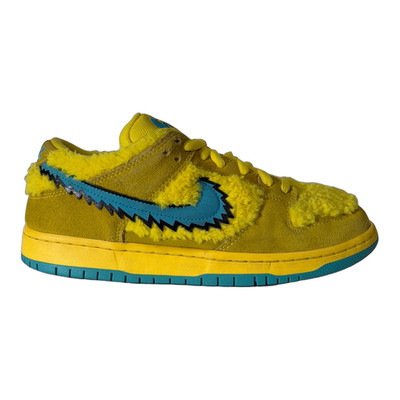 Nike SB Dunk Low Opti Yellow/ Blue Fury Men's 9.5 Good