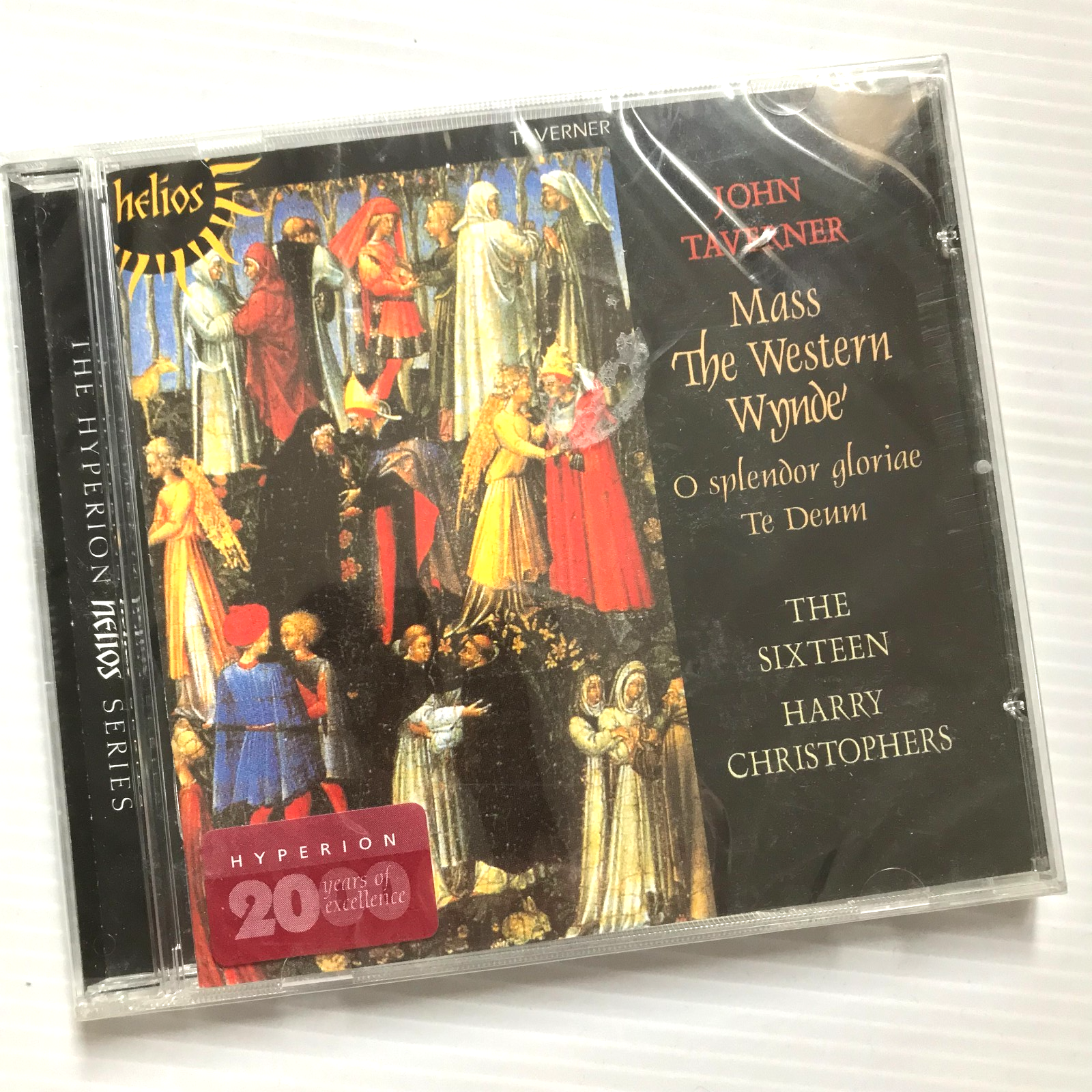 John Taverner Mass 'The Western Wynde' CD Album The Sixteen / Harry Christophers