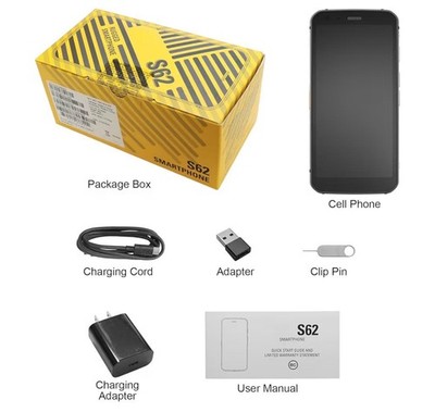 New CAT S62 Factory Unlocked (GSM/CDMA) 4G 128GB 5.7'' Rugged Android Smartphone
