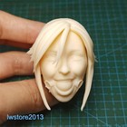 1/6 1/12 1/18 Catwoman Girl Head Sculpt For 12" 6" 3.75" Female Figure Body Toys
