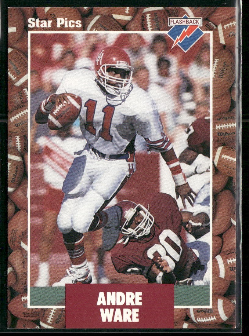 1991 Star Pics Andre Ware #40 Houston Cougars