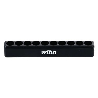 Wiha 91396 Holder 10 Pc Black For 1/4 Bits