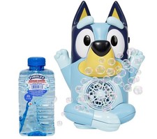 Bluey No Spill Musical Bubble Machine Toy Kids Toddler 16oz Bubble Solution