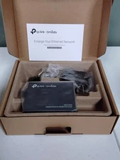 Brand New! TP-LINK Omada MC210CS Gigabit Media Ethernet Converter - NIB!