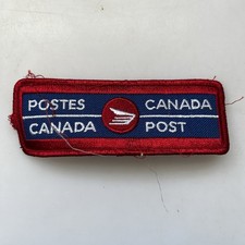 Canada Post / Postes Canada vintage embroidered patch badge