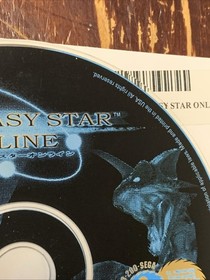 SEGA Dreamcast Phantasy Star Online Video Game