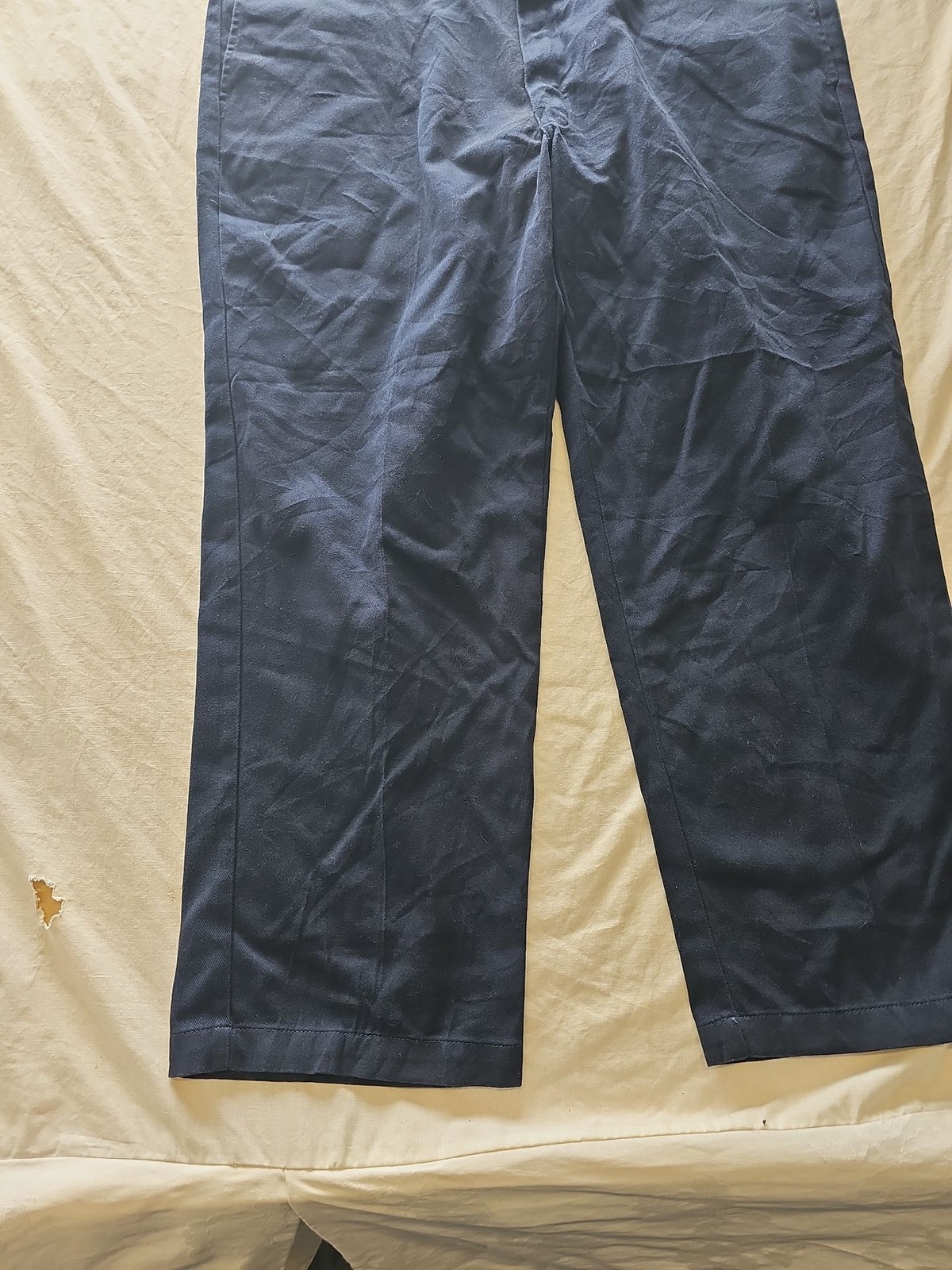 Dickies 874 Original Fit Work Pants Navy Blue w48 l30 I613 image 3