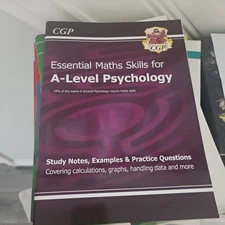 A-Level Psychology: Essential Maths Skill..., CGP Books