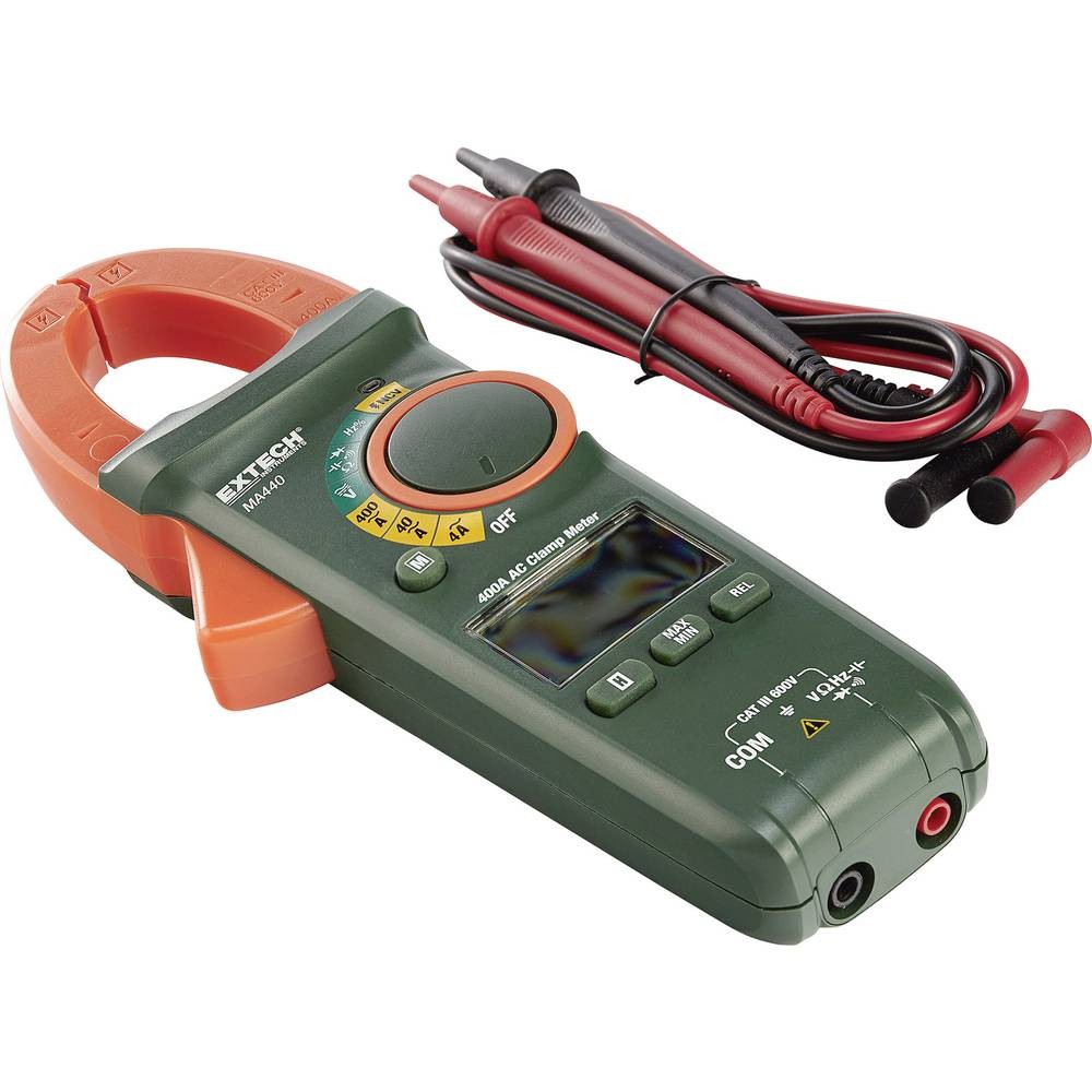 Multimètre Extech MA440 pince ampèremétrique numérique CAT III 600V