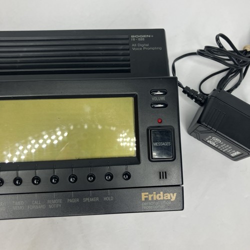 BOGEN Friday Advanced Digital Answering System Machine FR 1000 Works - Zdjęcie 4 z 6