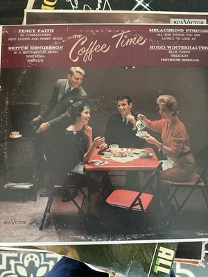 RCA Victor Coffee Time 12'' Vinyl LP Easy Listening Percy Faith Skitch Henderson
