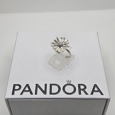 Genuine Pandora Pave Daisy Flower Statement Ring ALE 925 Size - 56 198817C01
