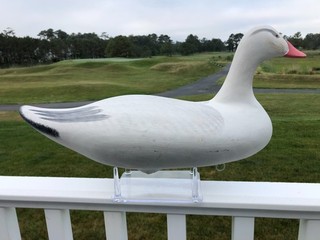 CR. 1960 70's CAPT. HARRY JOBES SNOW GOOSE DUCK DECOY HAVRE DE GRACE MD OP