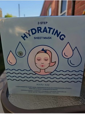 Mary Kay 2-Step Hydrating Sheet Mask (8 per Pack) NIB