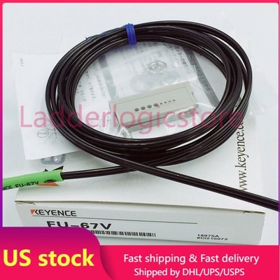 One KEYENCE FU-67V Fiber Optic Sensor New Fast Shipping