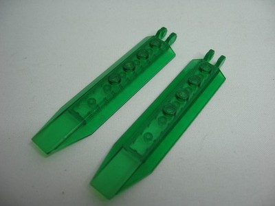 Lego 14137 Scharnierplatte 1 x 8 Hubschrauber Klinge durchscheinend grün 2er Pack ~ BN21