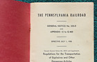1955 Pennsylvania Railroad General Notice 225D PRR Freight Agent Railway Booklet — photo 5